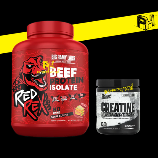Beef Isolate Red Rex Big Ramy + Creatine Nutrex 300 G