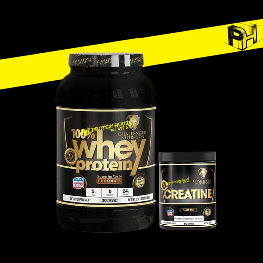 Whey Challenger 2 LB + Creatine Challenger 300 G